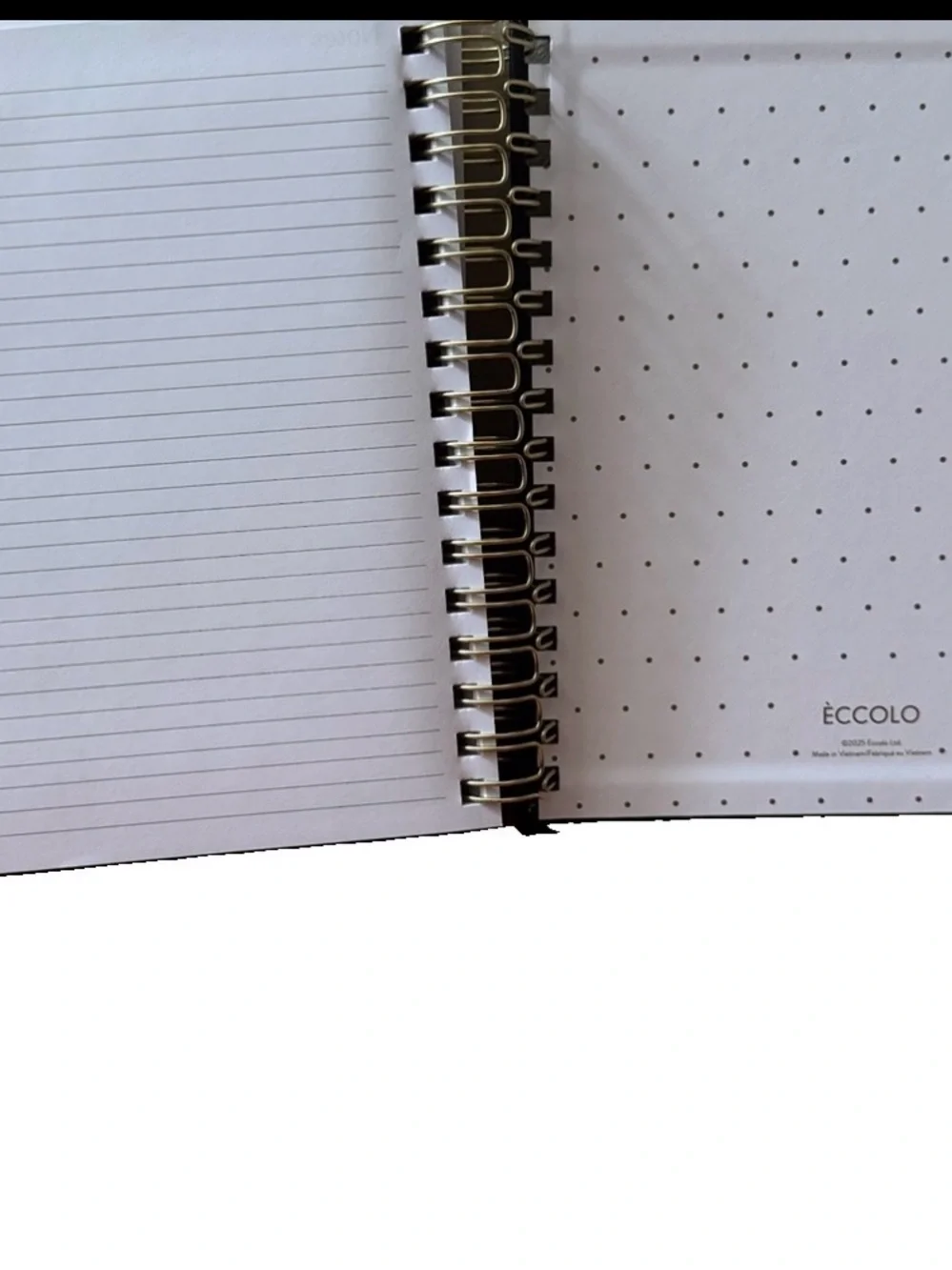 Eccolo Planner 2026- 2027 18-Month Weekly & Monthly Planner Hard Cover 8x7.5”